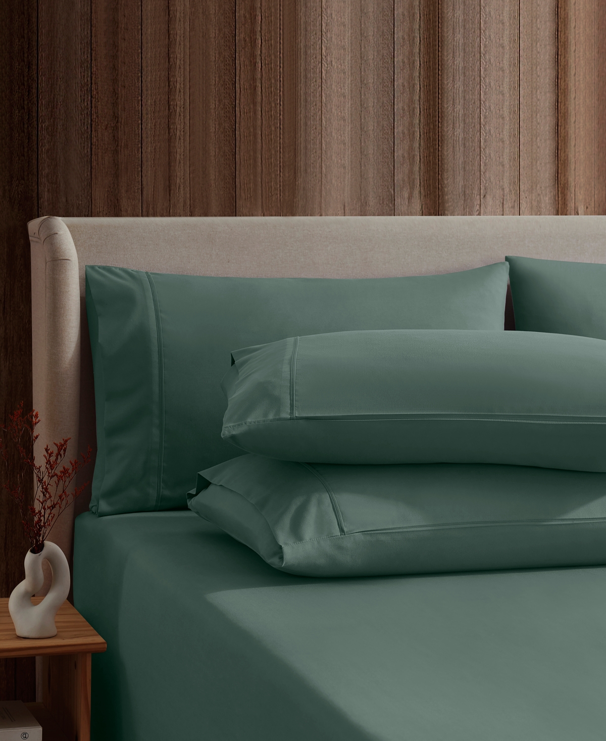 Nestl Extra Deep Pocket 6-pc. Sheet Set, Queen In Green