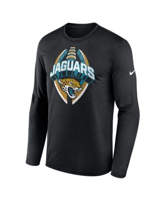 Men's Black Jacksonville Jaguars Primetime Legend Icon Performance Long Sleeve T-Shirt