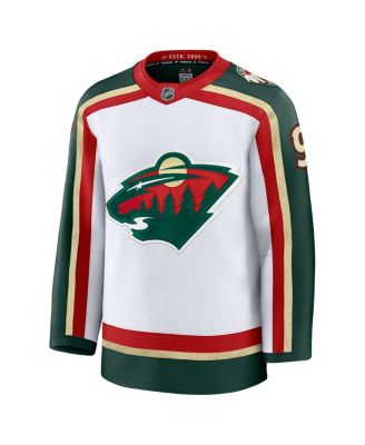 Men's Kirill Kaprizov White Minnesota Wild 25th Anniversary Premium Player Jersey