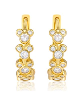 Mickey Mouse Endless Hoop Earrings