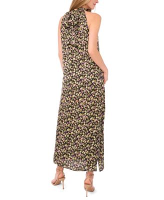 Women's Halter Neck Maxi Dress