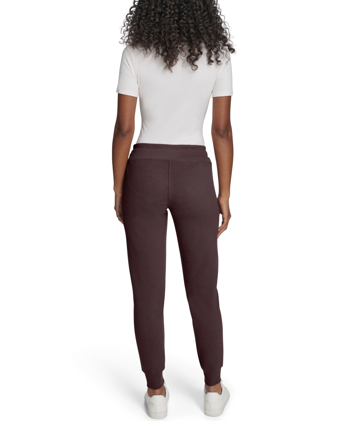 Calvin Klein Women's Relaxed Fit Jogger Sweatpants In Brown