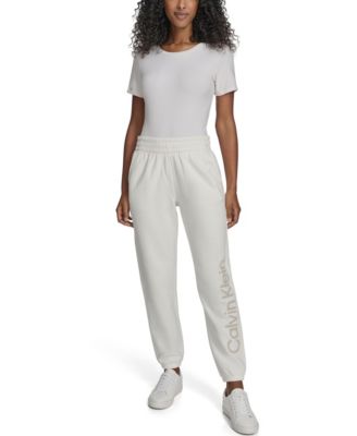 Women's Performance Flocked Logo Jogger Sweatpants