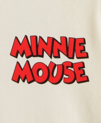 Big Girls Minnie Mouse Parade Balloon Graphic Short-Sleeve Baby T-Shirt, Macy's Exclusive