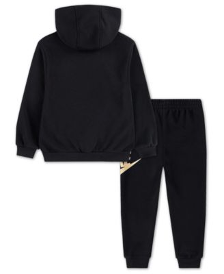 Boys' 4-7 Club Fleece Logo Long-Sleeve Hoodie and Sweatpants, 2-Piece Set