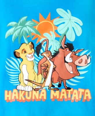 Boys Toddler 2T-4T Hakuna Matata Short-Sleeve T-Shirt, Macy's Exclusive