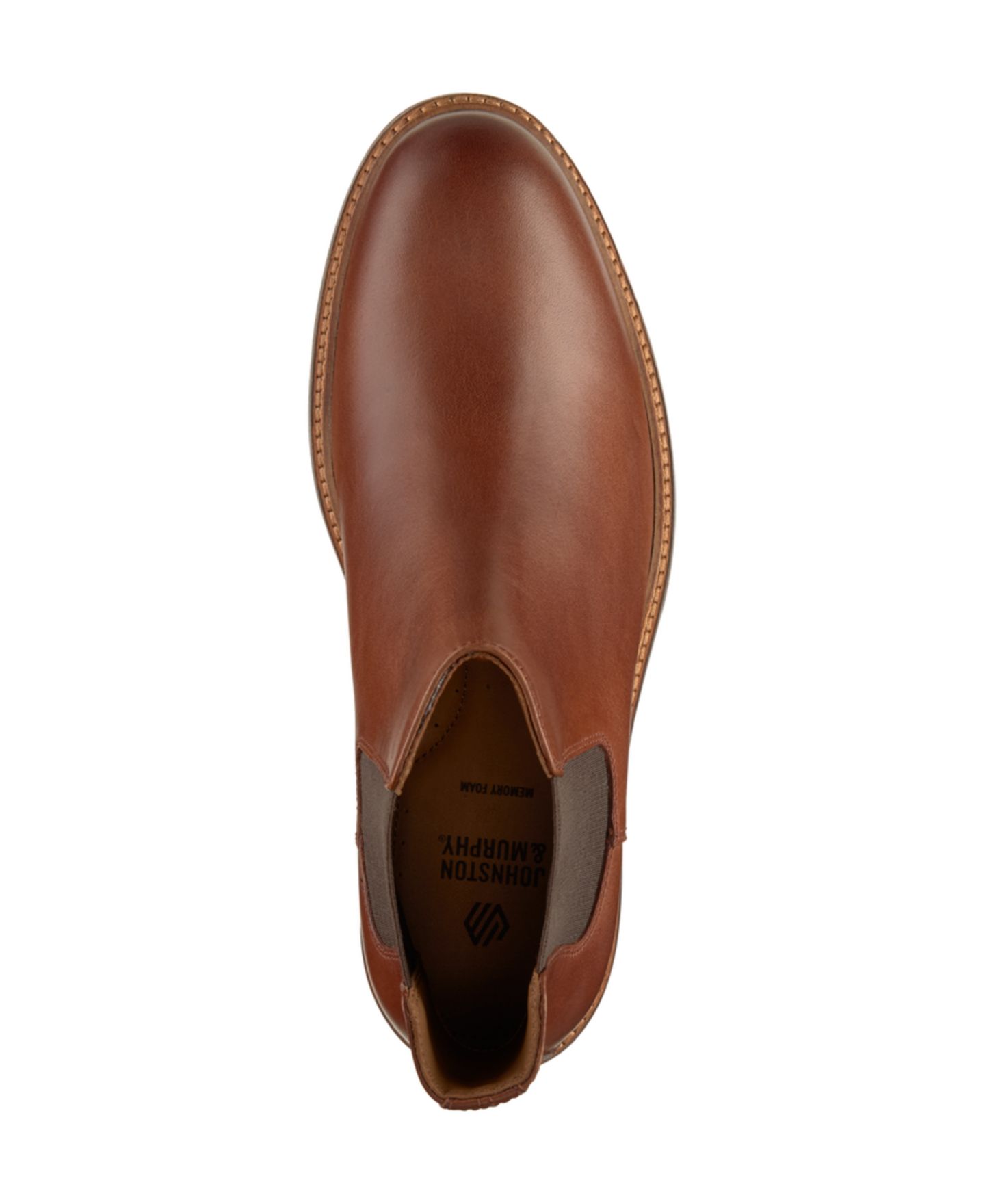 Мужские ботинки Johnston & Murphy Calder Chelsea Round-Toe, цвет: Коричневый — фото 8