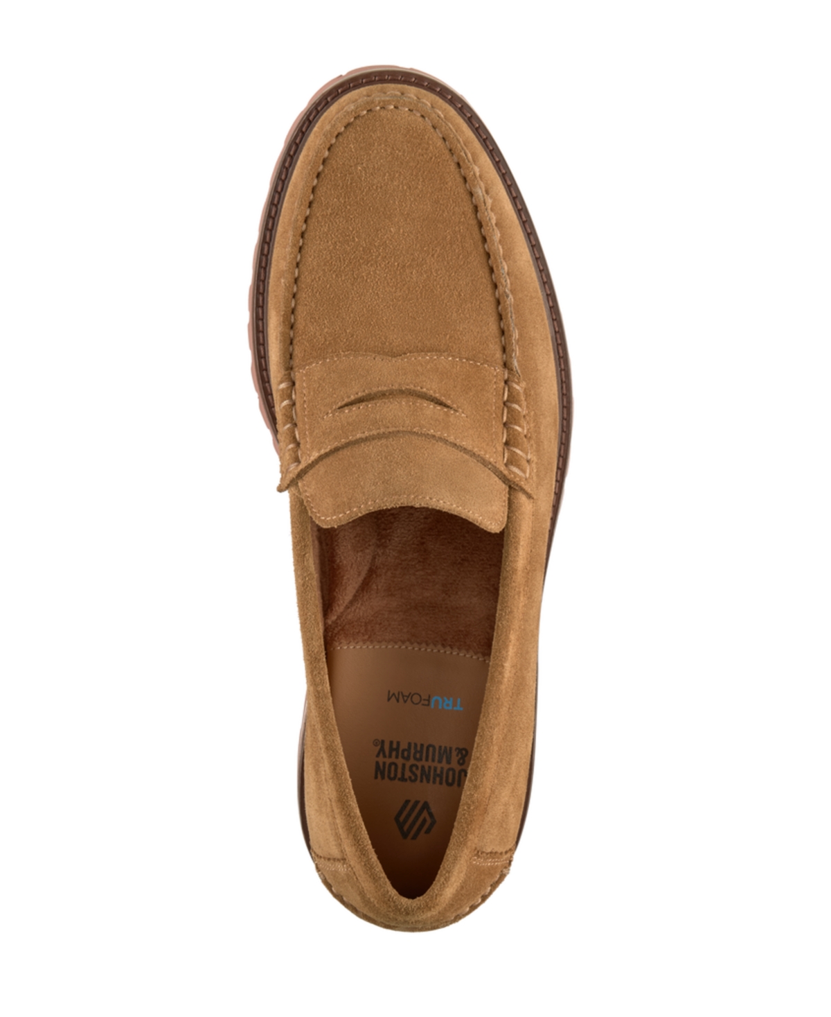 Johnston & Murphy Men's Collier Penny Round Toe Shoes