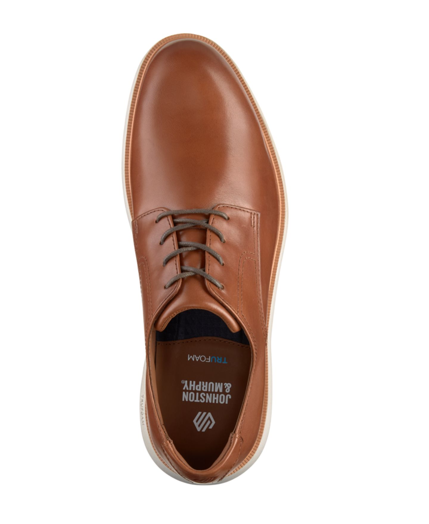 Мужские туфли Johnston & Murphy Larkin Plain Round Toe, цвет: Чёрный — фото 8