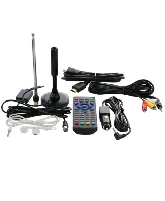 15 Inch Portable DVD Player with Swivel TFT-LCD Screen and USB,SD,AV,HDMI Inputs