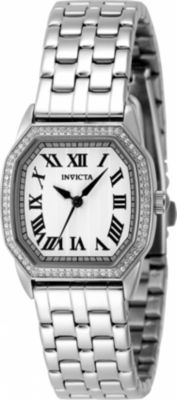 Women's 48998 Wildflower  Quartz 3 Hand Silver Dial Watch