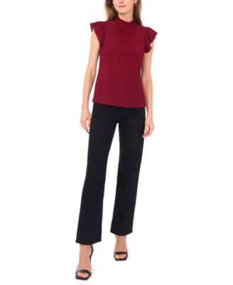 Women's Ruffle Short Sleeve Top