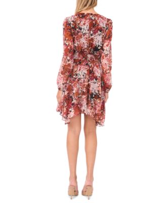 Women's Puff Sleeve Mini Dress