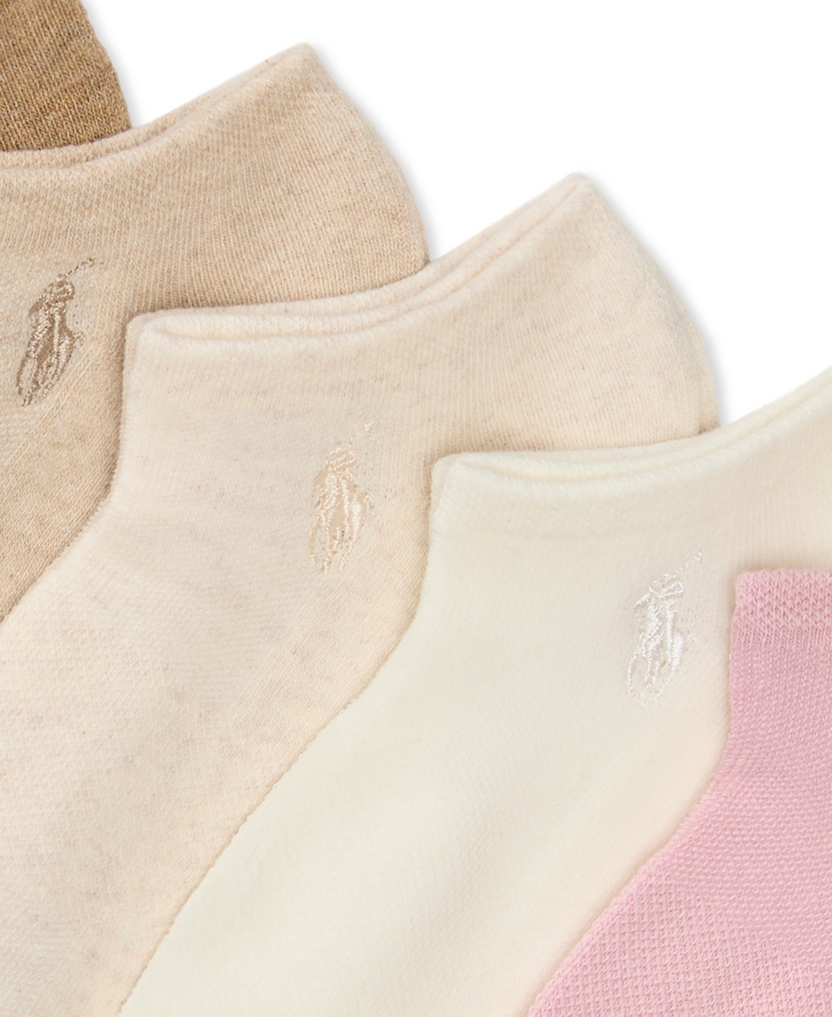 Polo Ralph Lauren Women's 6-pk. Cushion Low-cut Socks In Multi