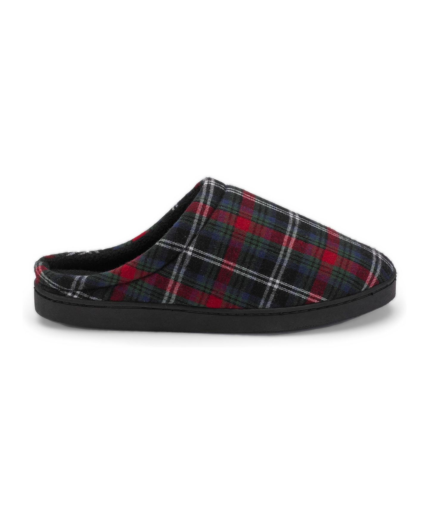 Мужские сабо KingSize Big & Tall Fleece Clog Slippers, цвет: Чёрный — фото 3
