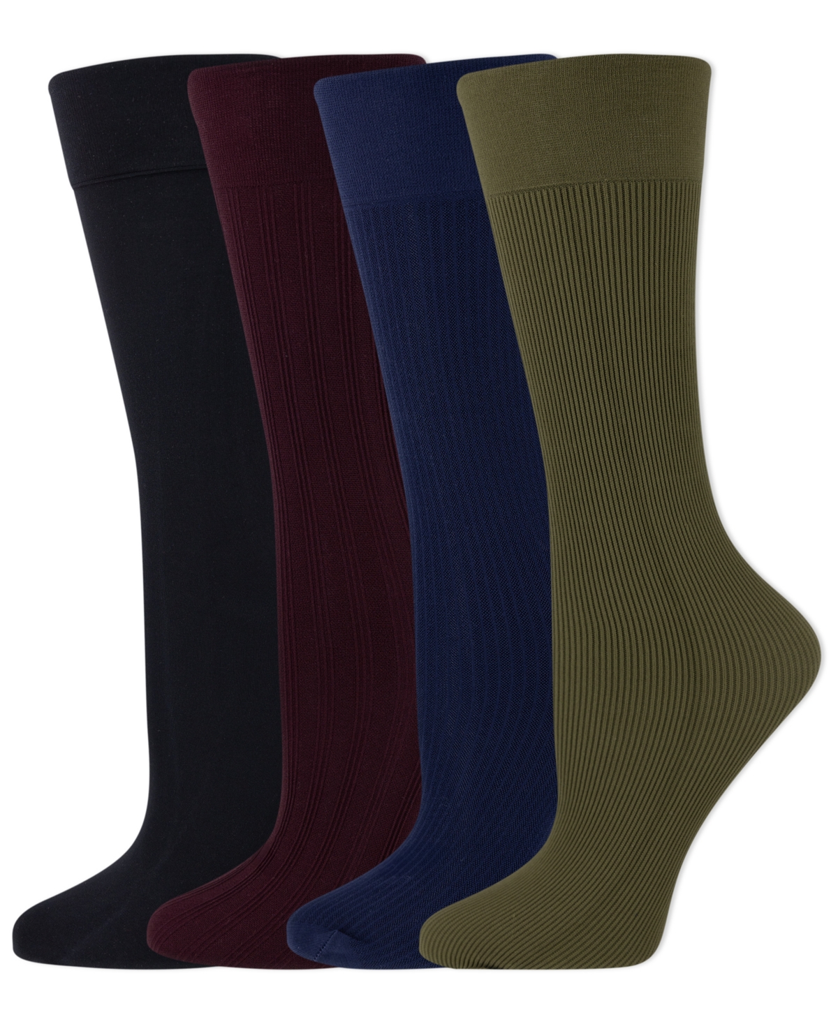 Ralph Lauren Women's 4-pack Mesh Sheer Trouser Socks In Multi
