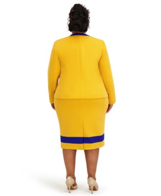 Women's Combo Yoke Long-Sleeve Jacket, Regular and Plus Size