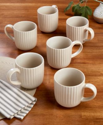 Subtle Mugs, Set of 6