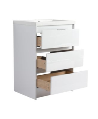 Modern Bathroom Vanity Cabinet Set (Assembly Required)