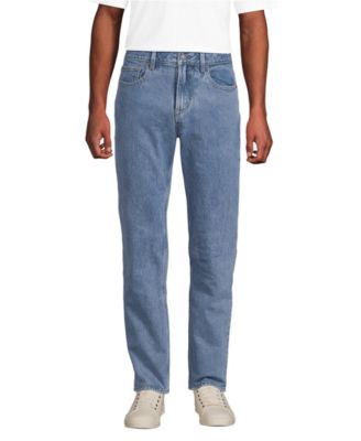 Men's Stretch Comfort Waist Classic Fit Flannel Lined Jean