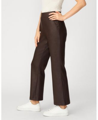 Women's Coated Pull On Bootcut Pant