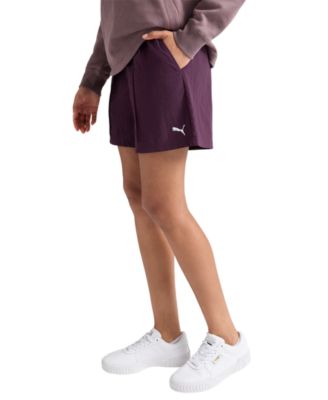 Women's Essential Woven Pin Loose Fit Tuck Shorts