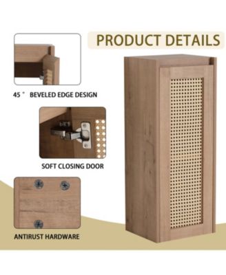  60" Wall-Mount Vanity, Resin Sink & Cabinet, Soft-Close Drawers