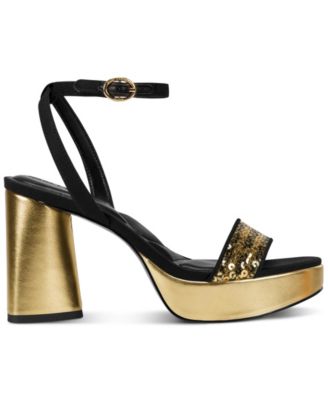 Women's Haden Logo Sequin Dress Sandals