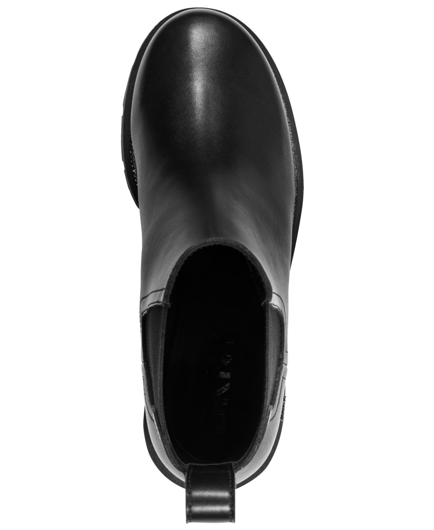 Женские ботинки DKNY Rick Slip-On Chelsea Booties, цвет: Чёрный — фото 4