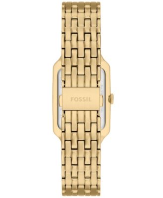 Women's Raquel Three-Hand Gold-Tone Stainless Steel Watch, 23mm