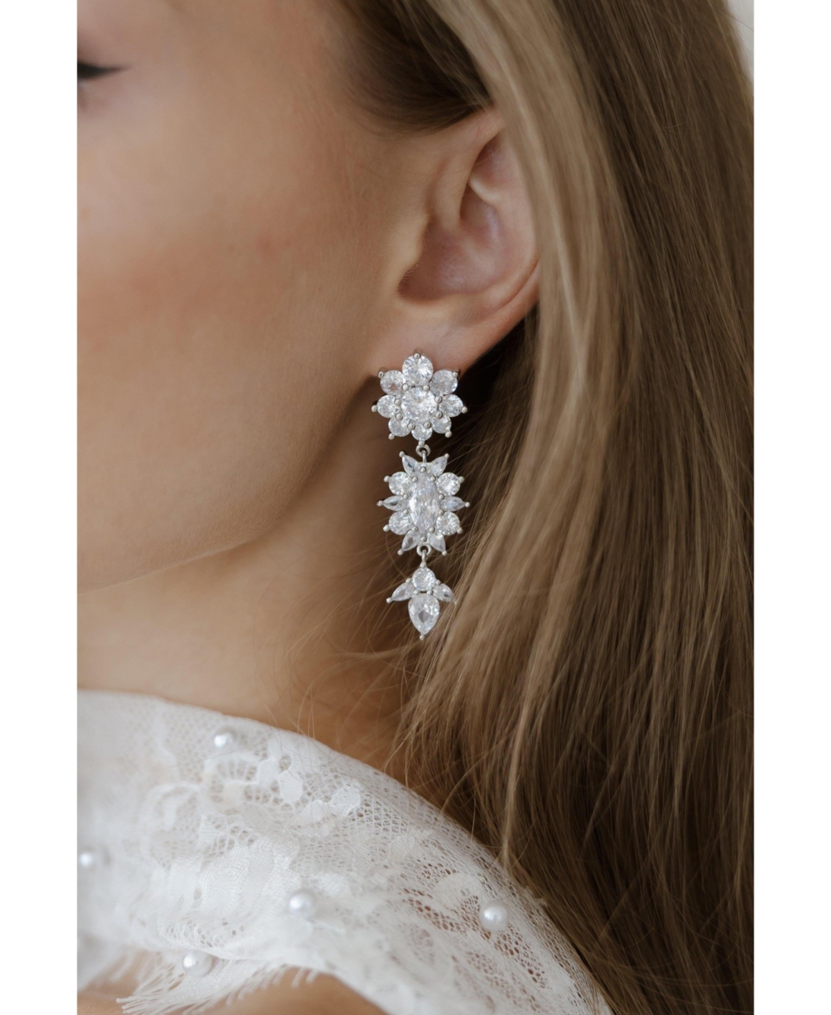 Untamed Petals Keepsake Crystal Drop Earrings