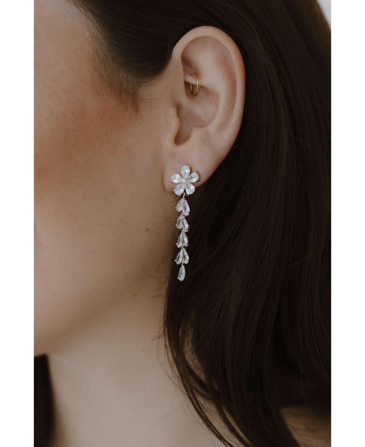 Devotion Crystal Drop Earrings