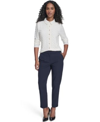 Women's Floral Clip Button-Up Top