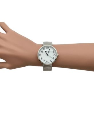 Silver Stretch Small Face Everyday Classic Women Watch