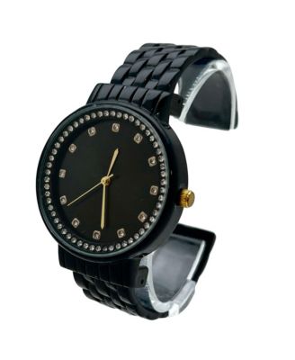 Black Boyfriend Style Bangle Women Watch