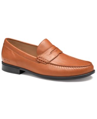 Johnston & Murphy - Men's Harrison Penny Slip-On Round Toe Loafers