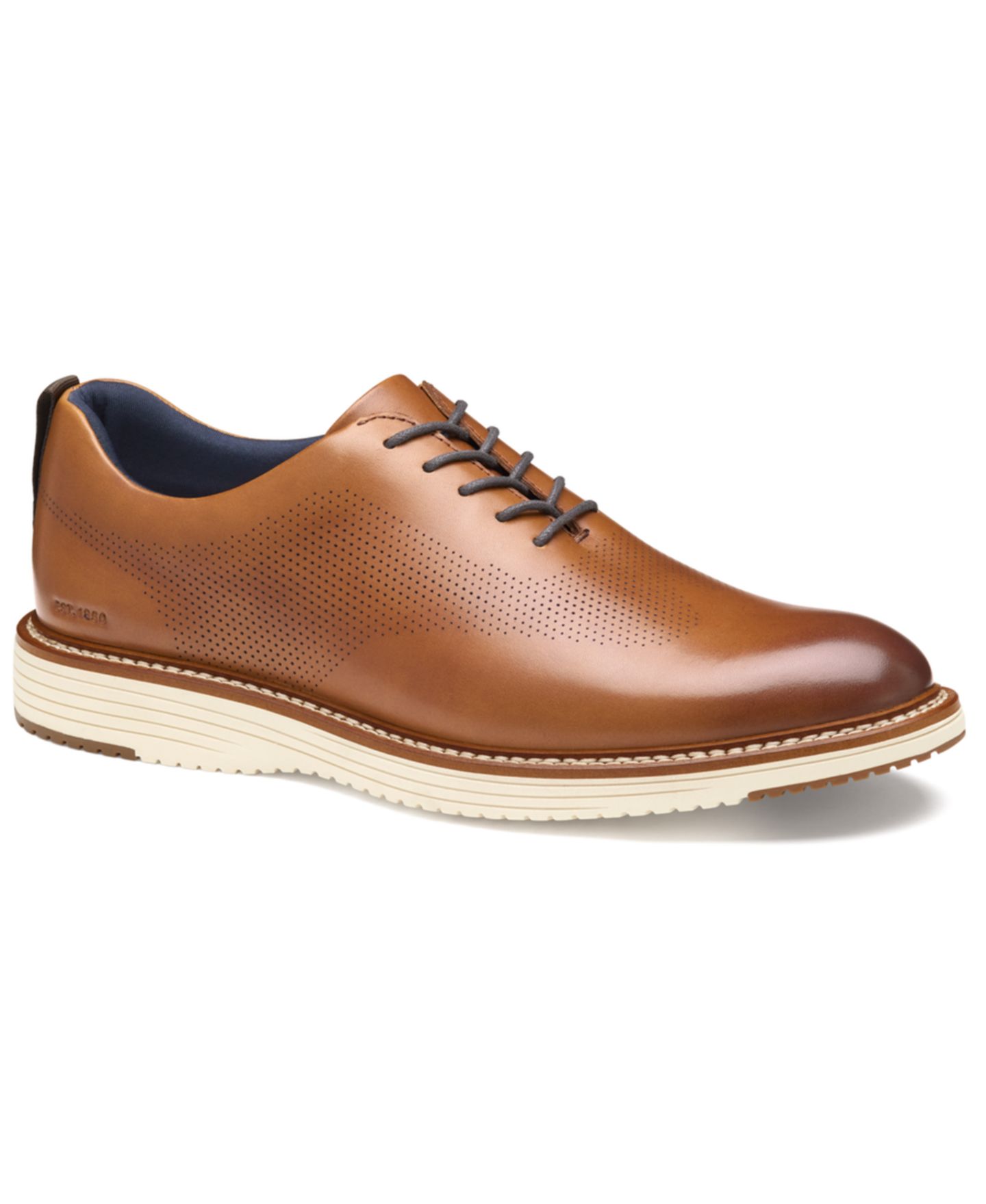 Обувь Johnston & Murphy Men's Upton Round Toe, цвет: Рыжевато-коричневый — фото 1