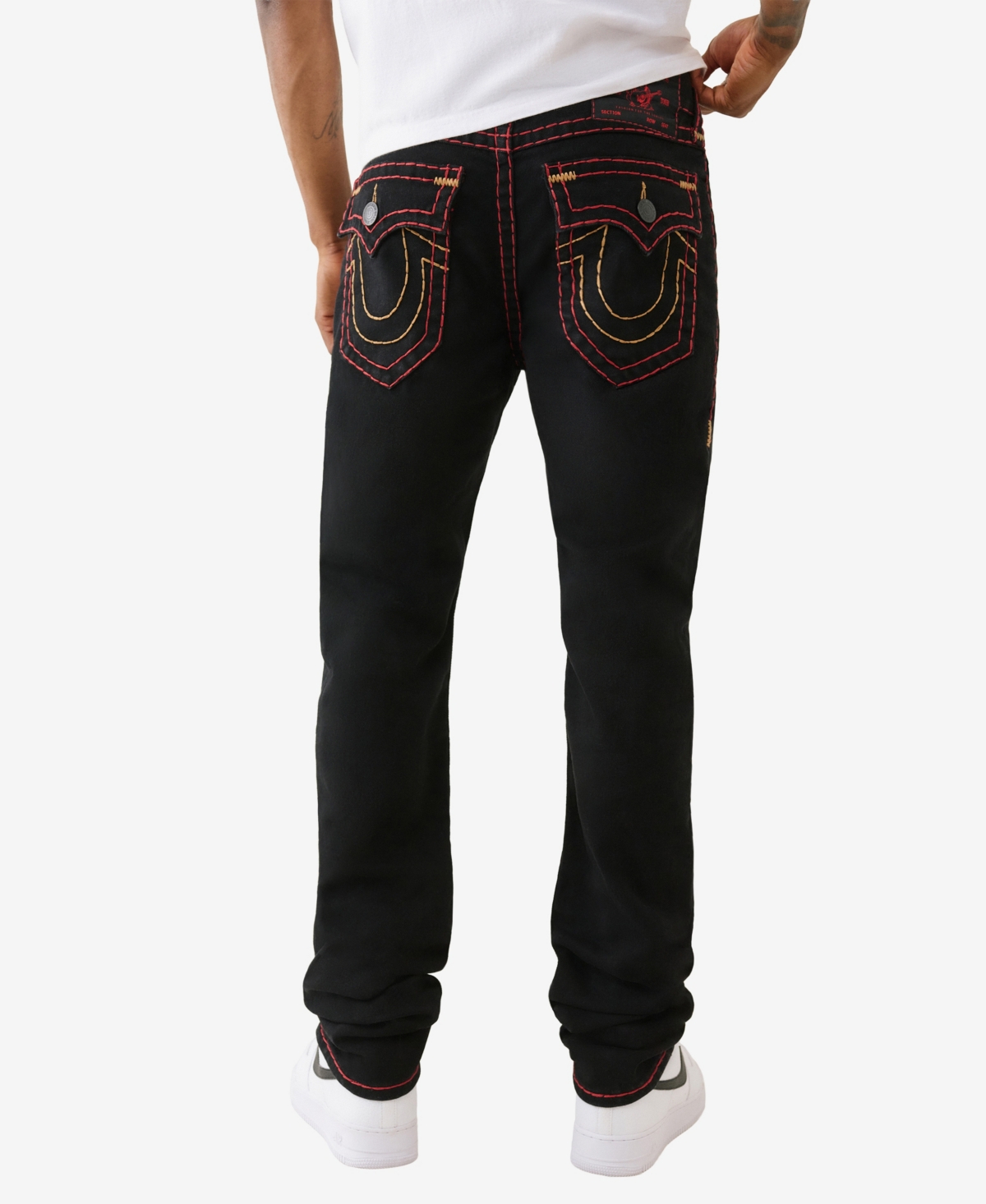 True Religion Men's Stacked Rocco Super Slim-Fit Jeans