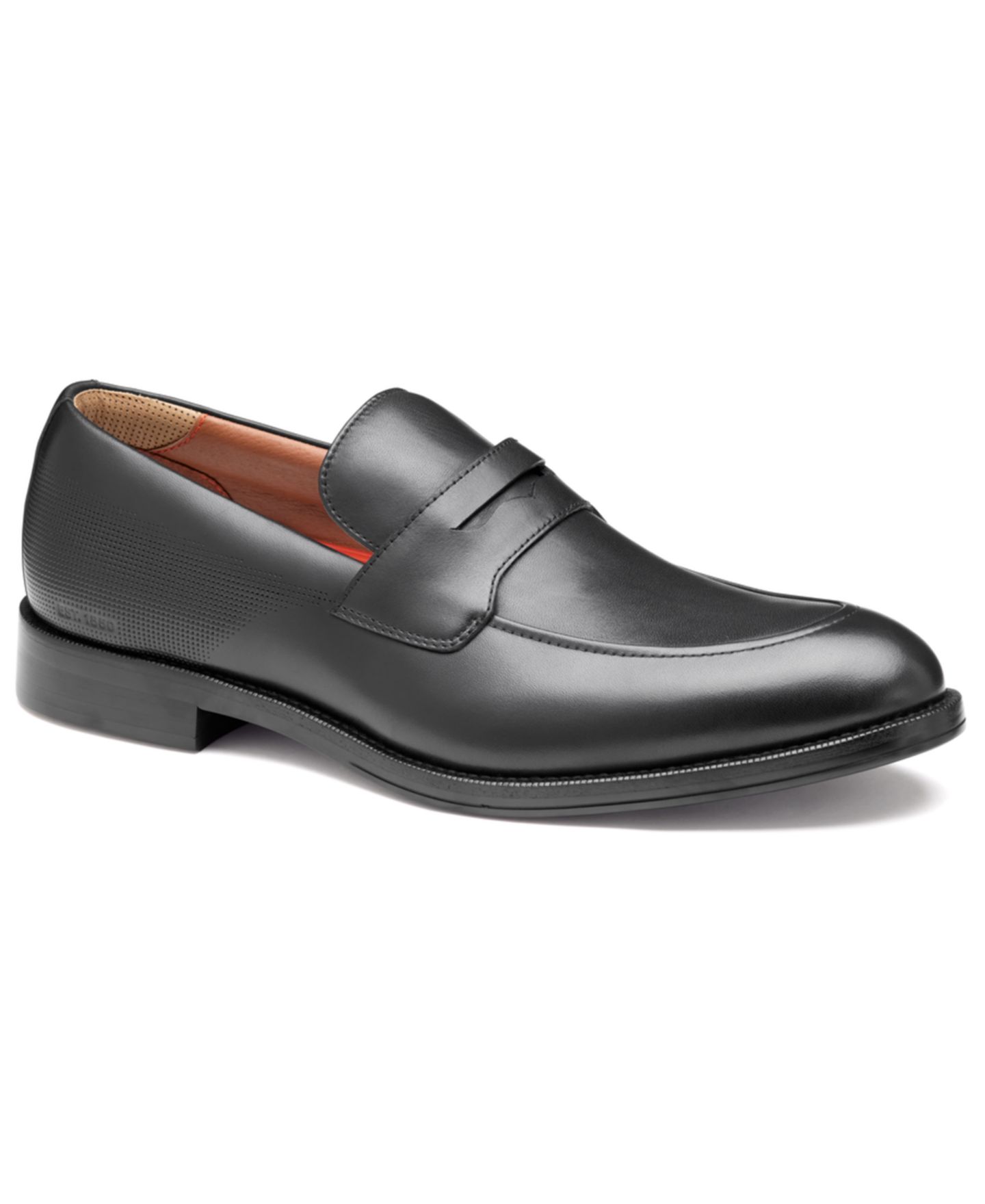 Мужские туфли Johnston & Murphy Copley Penny Round Toe, цвет: Чёрный — фото 1