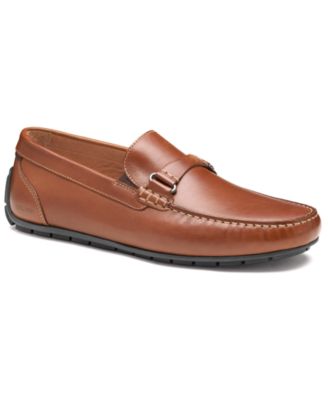 Johnston & Murphy - Men's Beck Round Toe Leather Bit Loafers