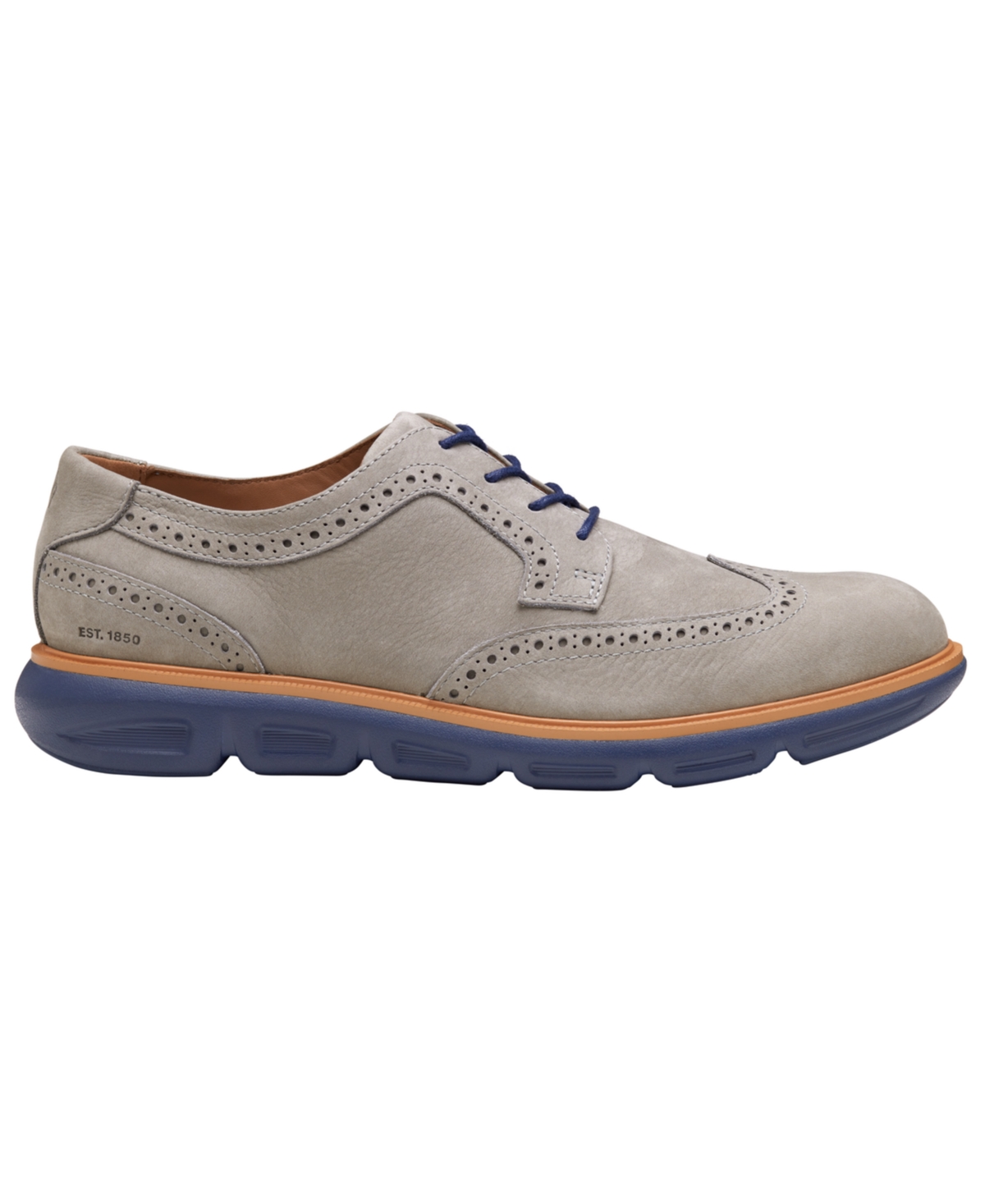 Johnston & Murphy Men's Larkin Wingtip Round Toe Shoes