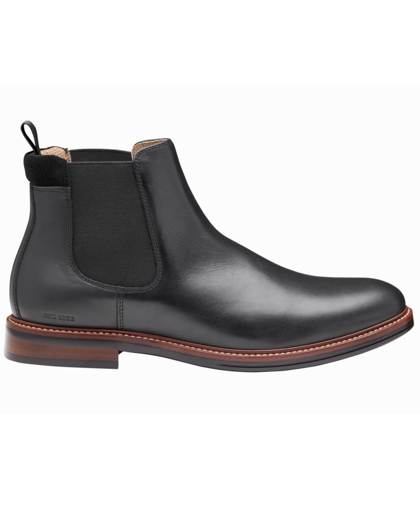 Мужские ботинки Johnston & Murphy XC+Durham Waterproof Leather Chelsea, цвет: Чёрный — фото 2