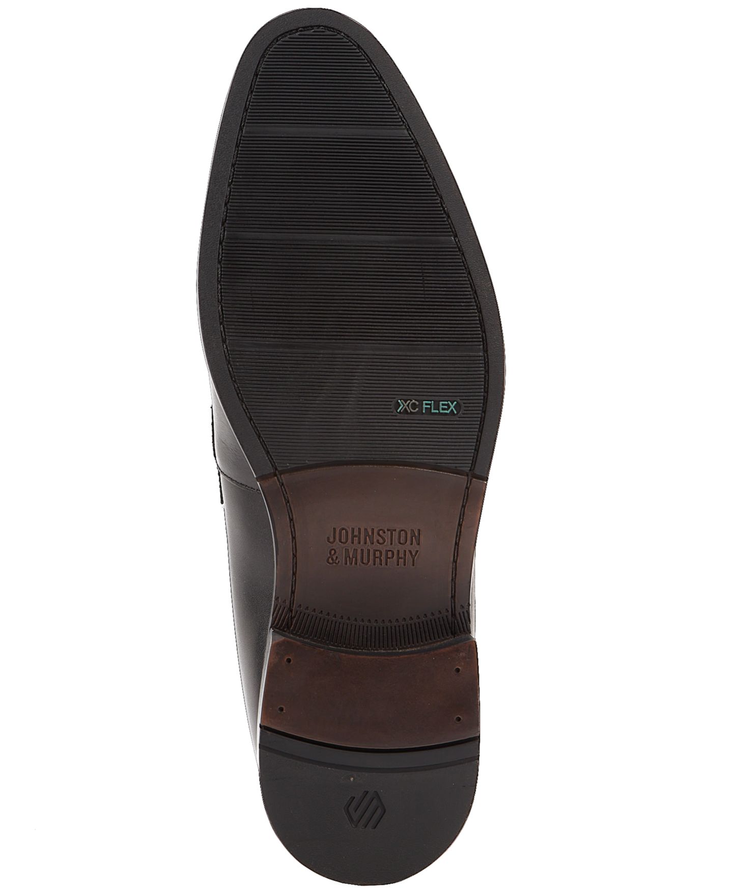 Обувь Johnston & Murphy Men's Landry Bit Round Toe Dress Shoes, цвет: Чёрный — фото 5