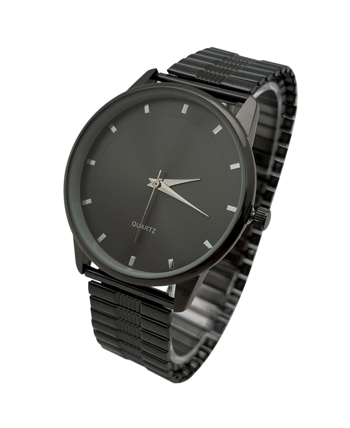 Olivia Pratt Gunmetal Simple and Minimalist Thin Women Watch