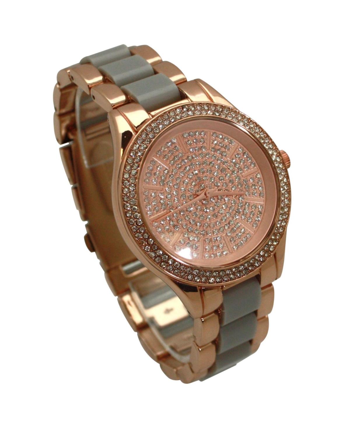 Olivia Pratt Rose Gold Rhinestones Dial Women Watch