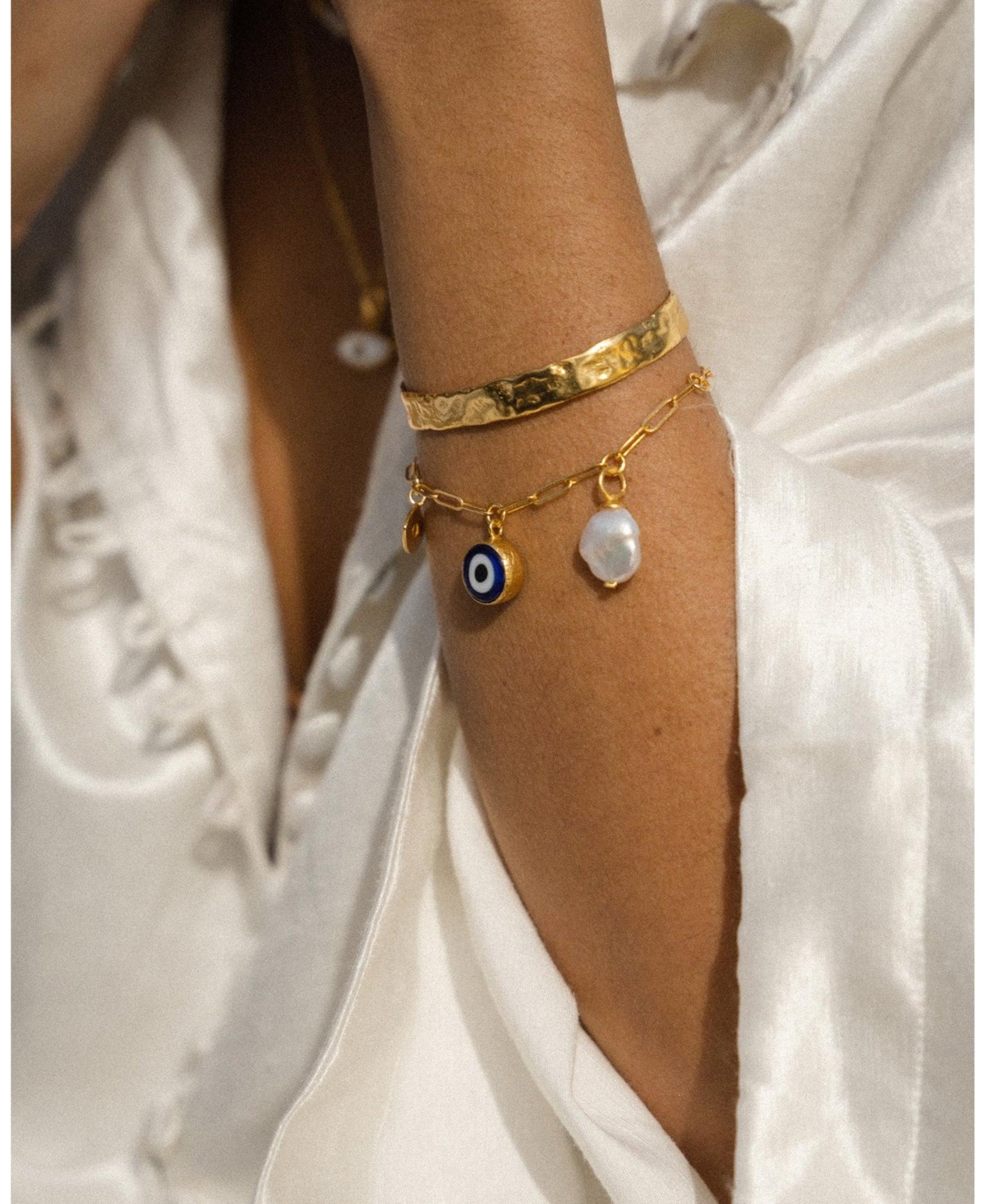 Ottoman Hands Cornicello Evil Eye Charm Bracelet