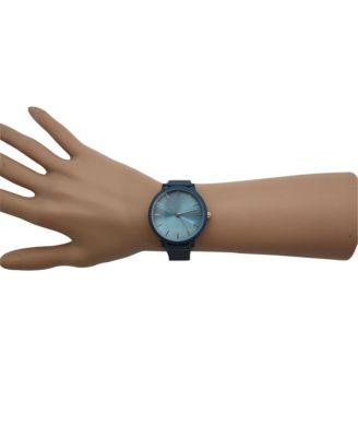 Blue Pastel Colors Minimalist Women Watch