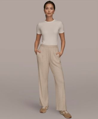 Women's Pull-On Pleated Pants