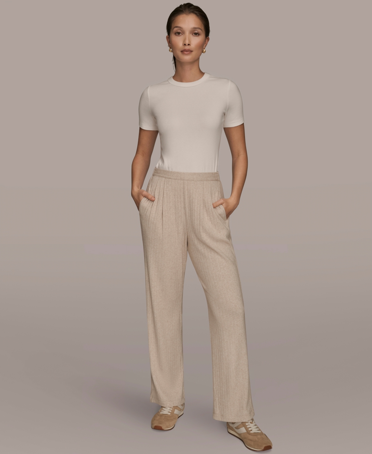 Donna Karan Weekend Women's Pull-on Pleated Pants