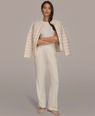 Women's Pull-On Pleated Pants